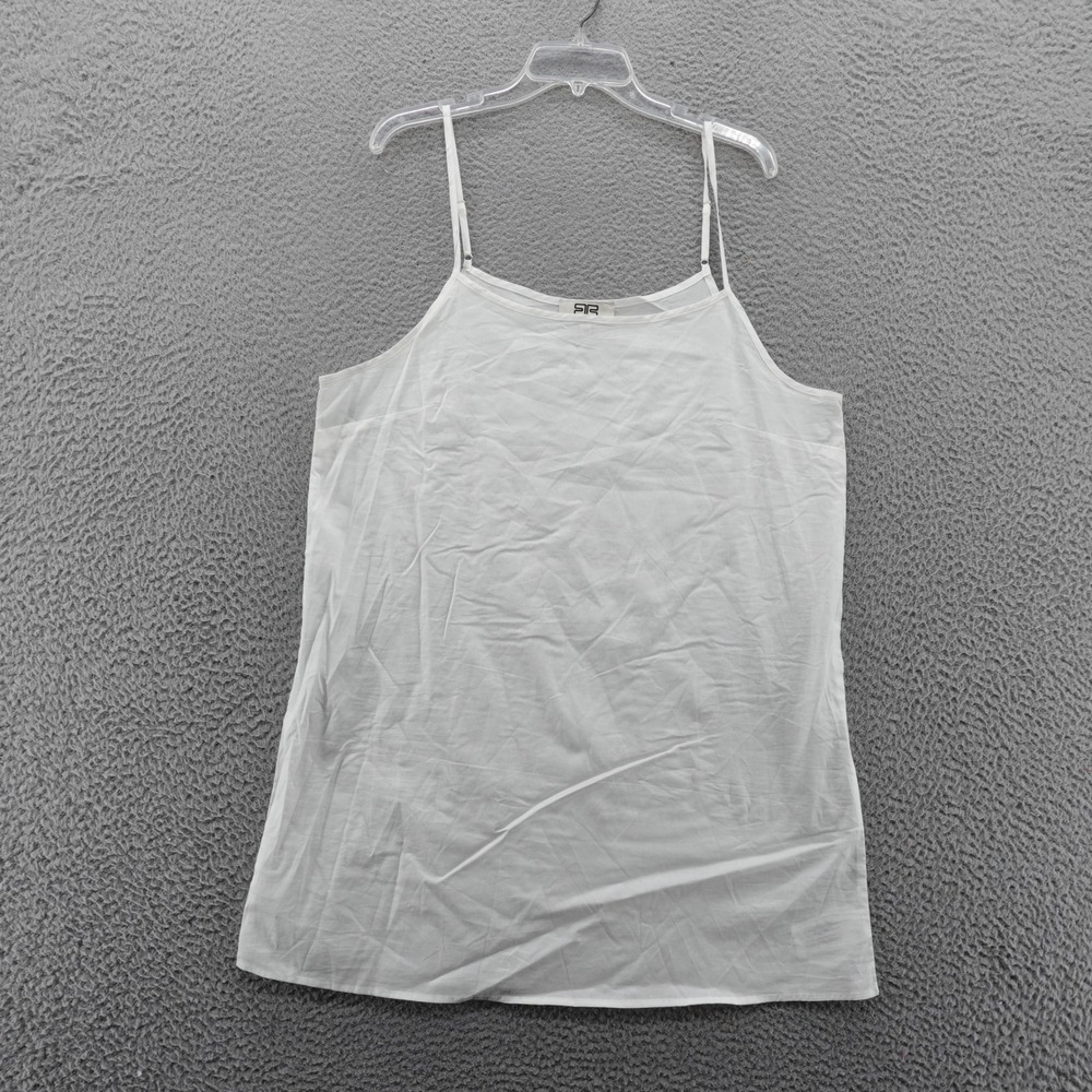 Robert Rodriguez White Spaghetti‎ Strap Slip Dress Size Large Lightweight NEW
